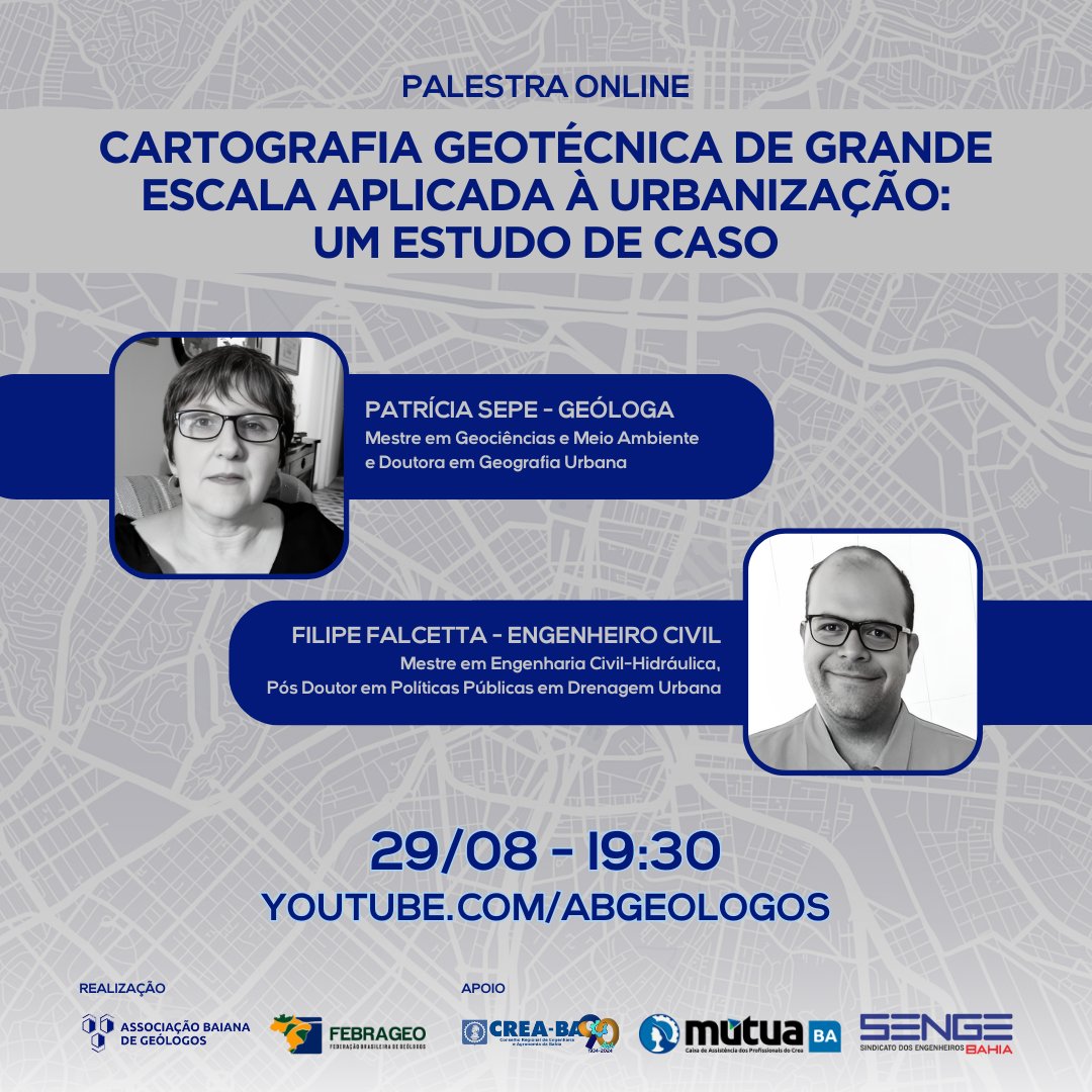 Palestra Online - Cartografia Geotécnica
